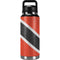 Trinidad and Tobagao Flag Distressed YETI Rambler 36oz Bottle Skin